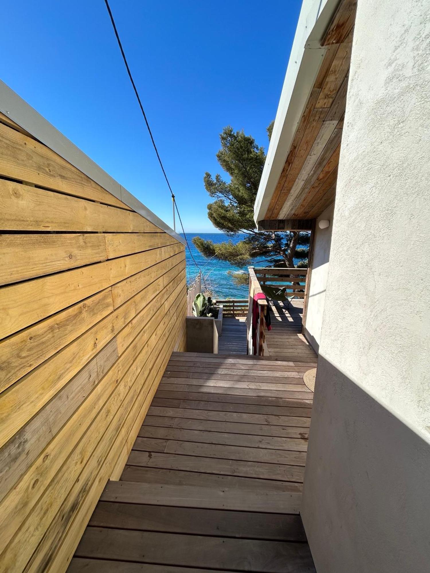 Cabanon Moderne, Les Pieds Dans L'Eau, 2 Chambres Le Pradet Εξωτερικό φωτογραφία